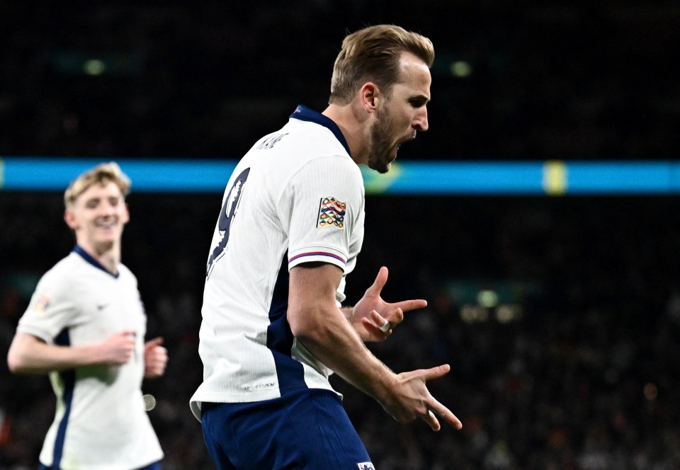 Harry Kane put the Three Lions ahead from the penalty spot