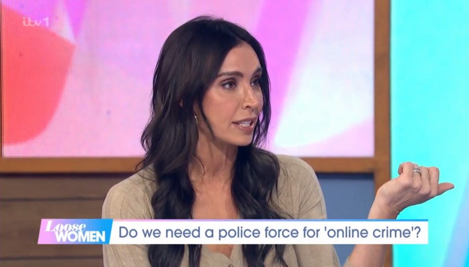 The wife of Frank Lampard was at the helm of the Loose Women panel today