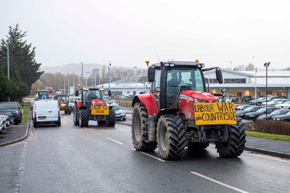 An earlier demo targeted the Welsh Labour conference, but now the protest is heading for Westminster