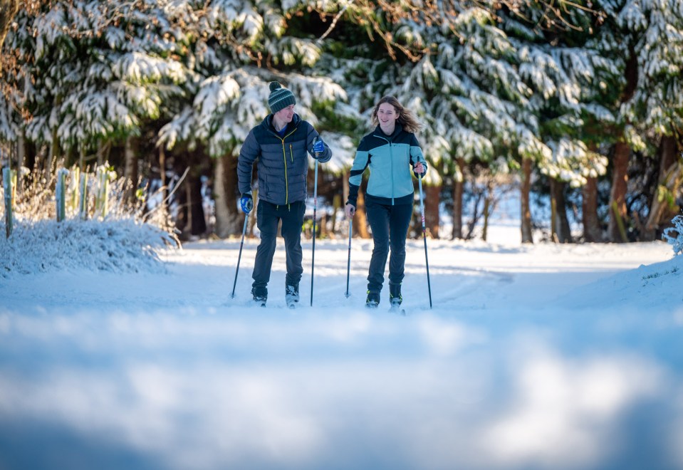 A 42-hour warning for snow and ice is in place