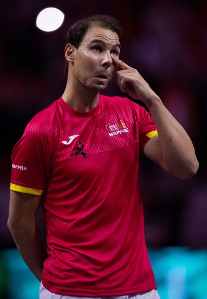 The 22-time Grand Slam winner has officially entered retirement after Spain were dumped out of the Davis Cup