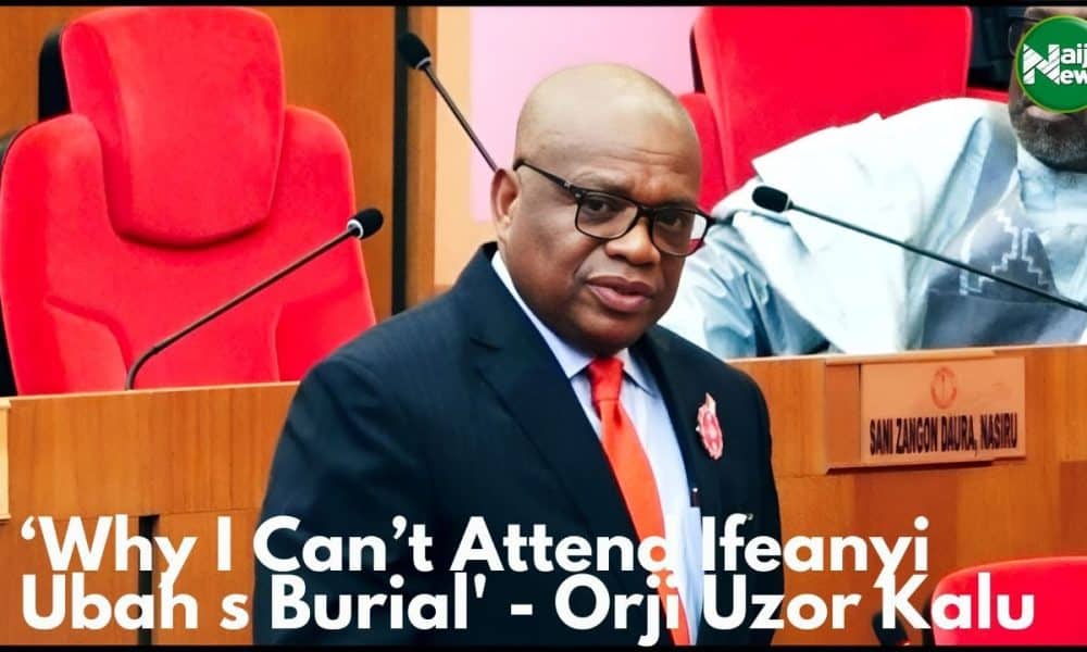 Why I Can’t Attend Ifeanyi Ubah’s Burial – Orji Uzor Kalu