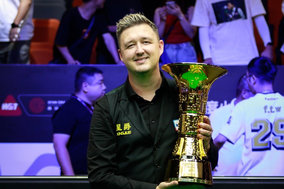 He'll be facing the current world champion Kyren Wilson