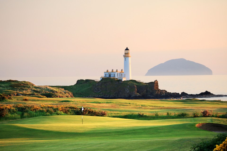 The King Robert the Bruce course at the Trump Turnberry Resort