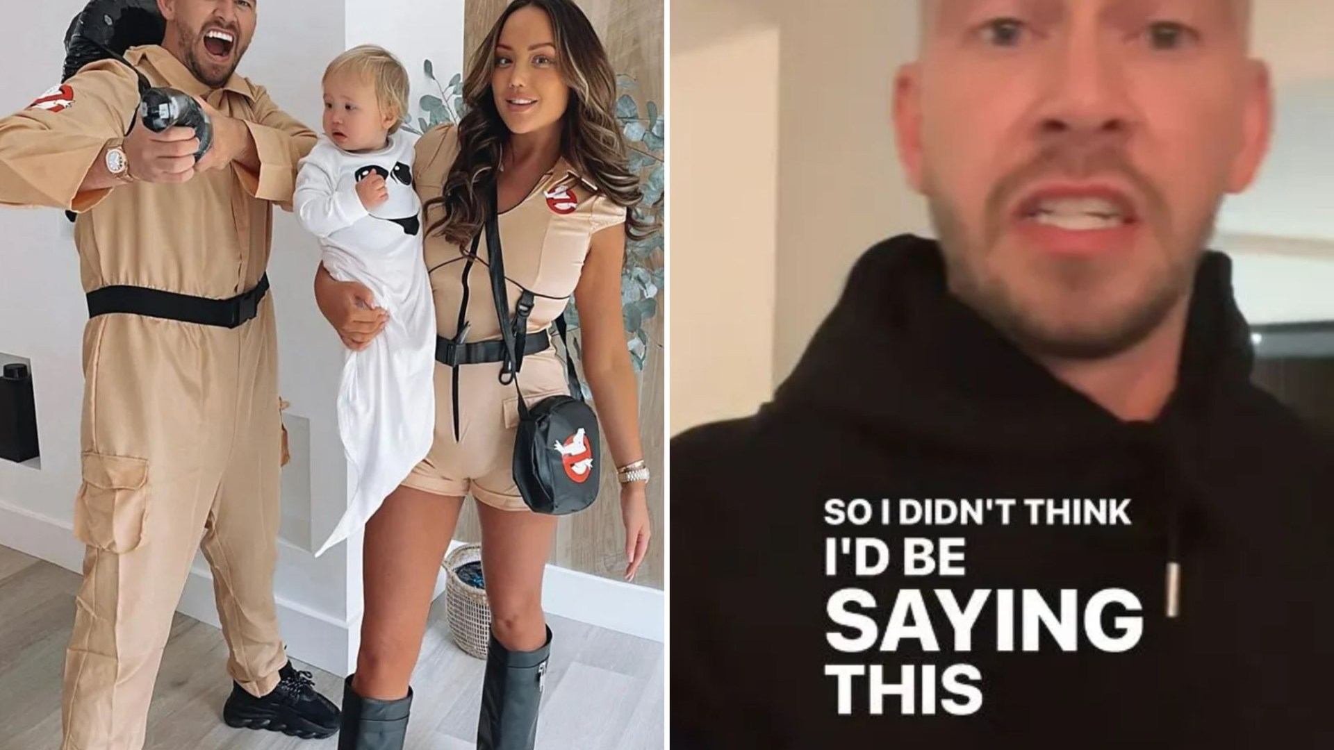 Masked robbers armed with machete burst into pregnant Charlotte Crosby's home while she's upstairs with daughter