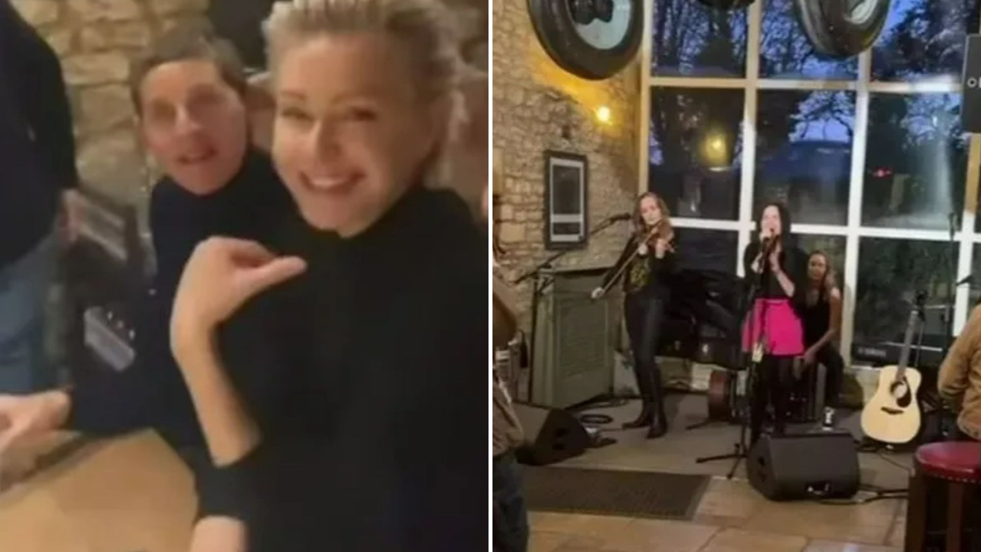 Punters stunned as they spot 'unrecognisable' US megastar watching Irish band at Jeremy Clarkson's pub