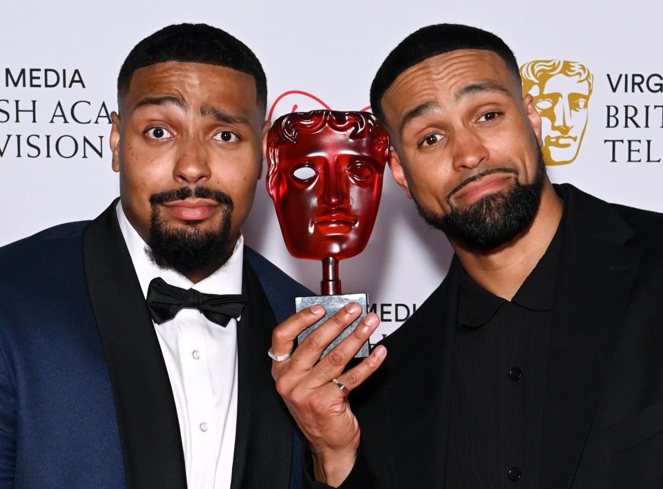 Jordan with his big brother (and Diversity leader) Ashley Banjo