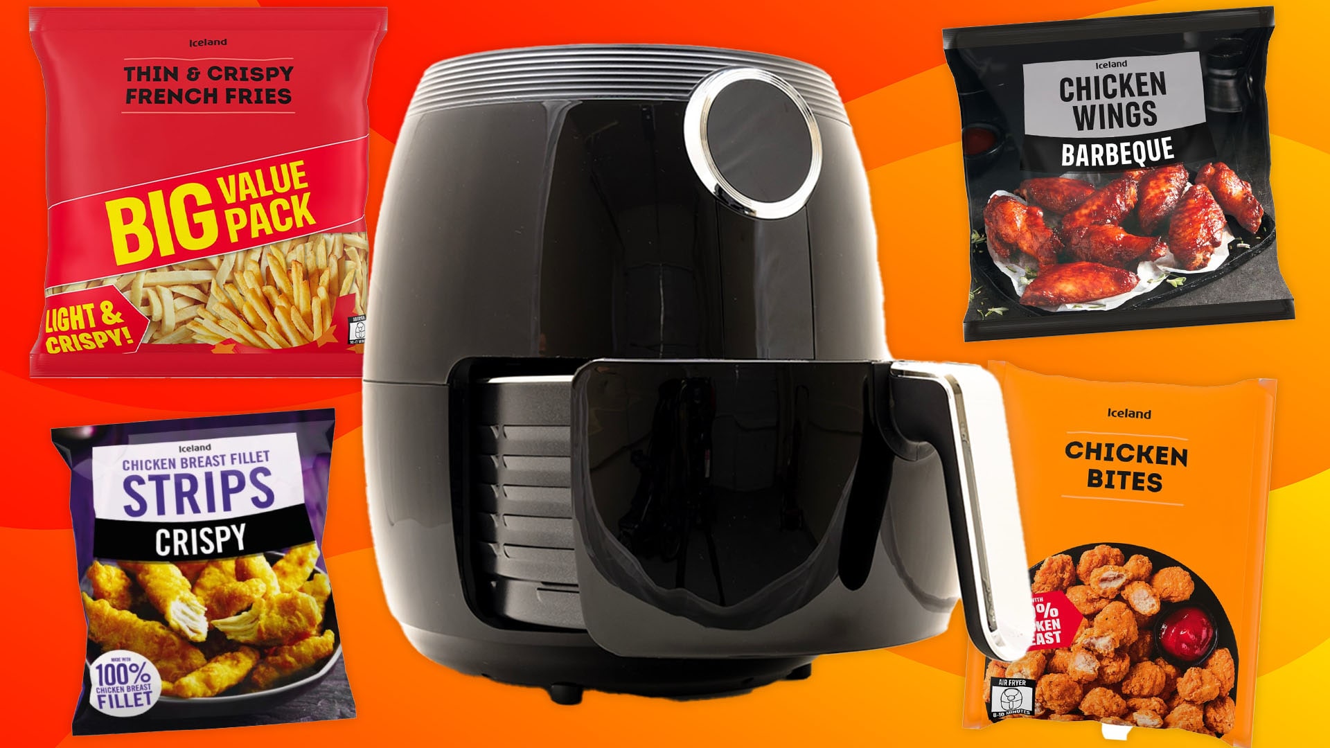 Air frying cooking times for popular products revealed - and how much they cost to cook