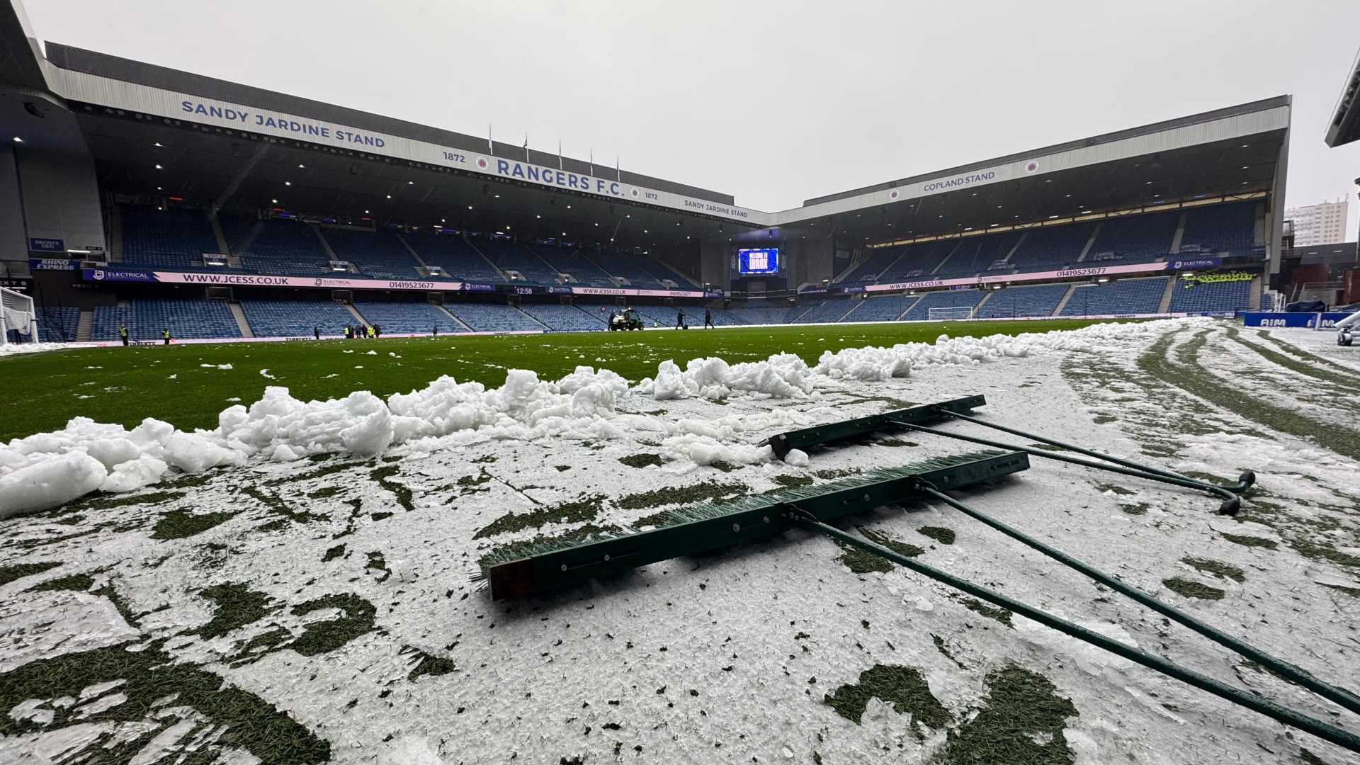 Rangers vs Dundee Utd kick off DELAYED amid Storm Bert chaos as reason for hold-up and new time revealed