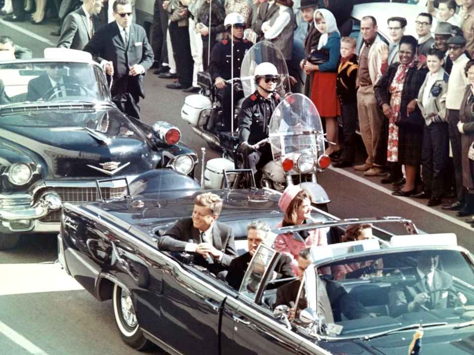 President John F Kennedy was assassinated in Dallas, Texas, on November 22, 1963