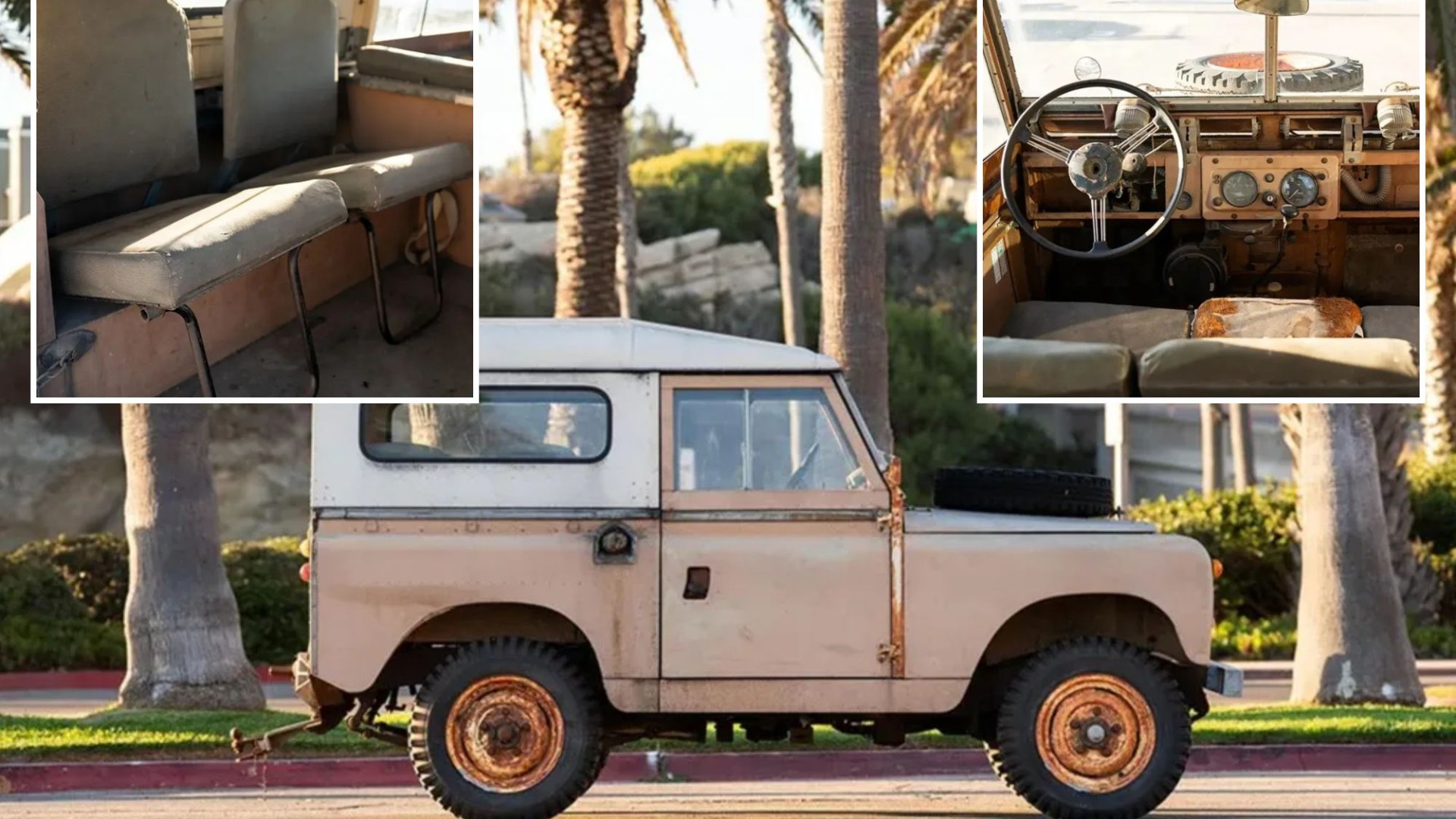 American icon's 1961 Land Rover kept in exactly the same condition as day it was bought heads to auction for huge sum