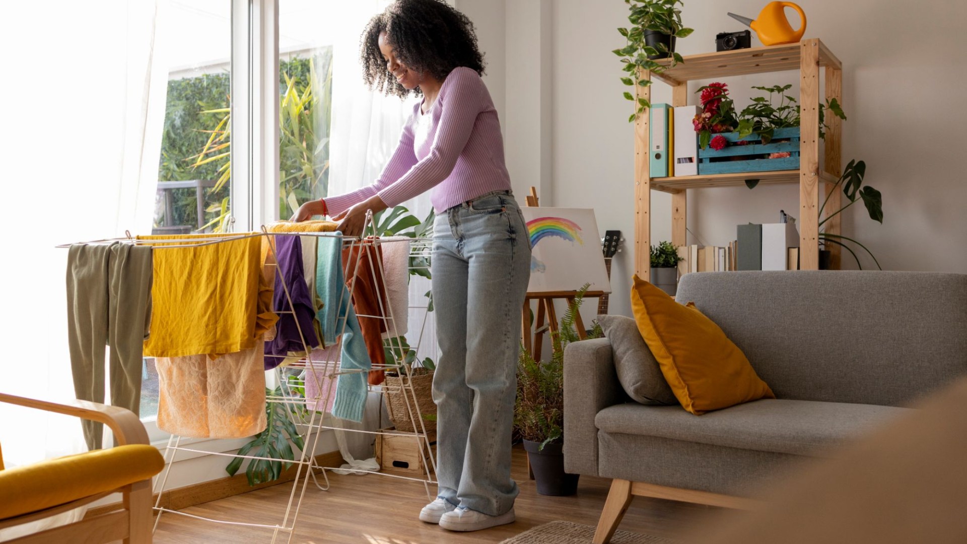 Expert shares dehumidifier hack which helps dry wet clothes in half the time this winter and prevents mould