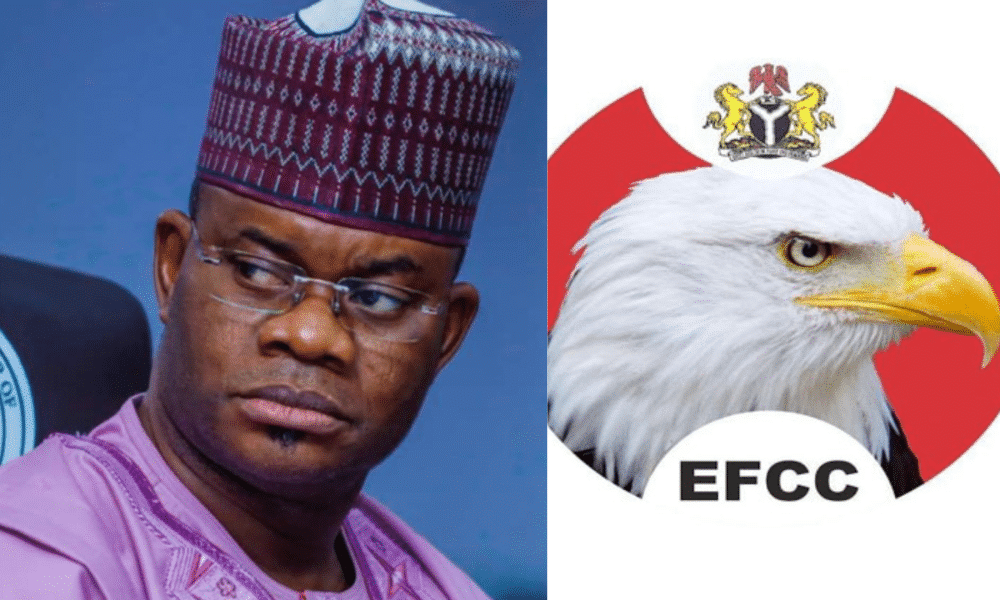 Breaking: EFCC Arrests Former Kogi Governor, Yahaya Bello