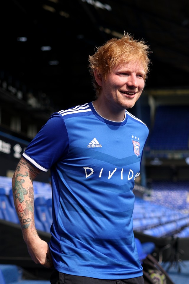 Ipswich Town minority owner Ed Sheeran helped bring Delap to the club