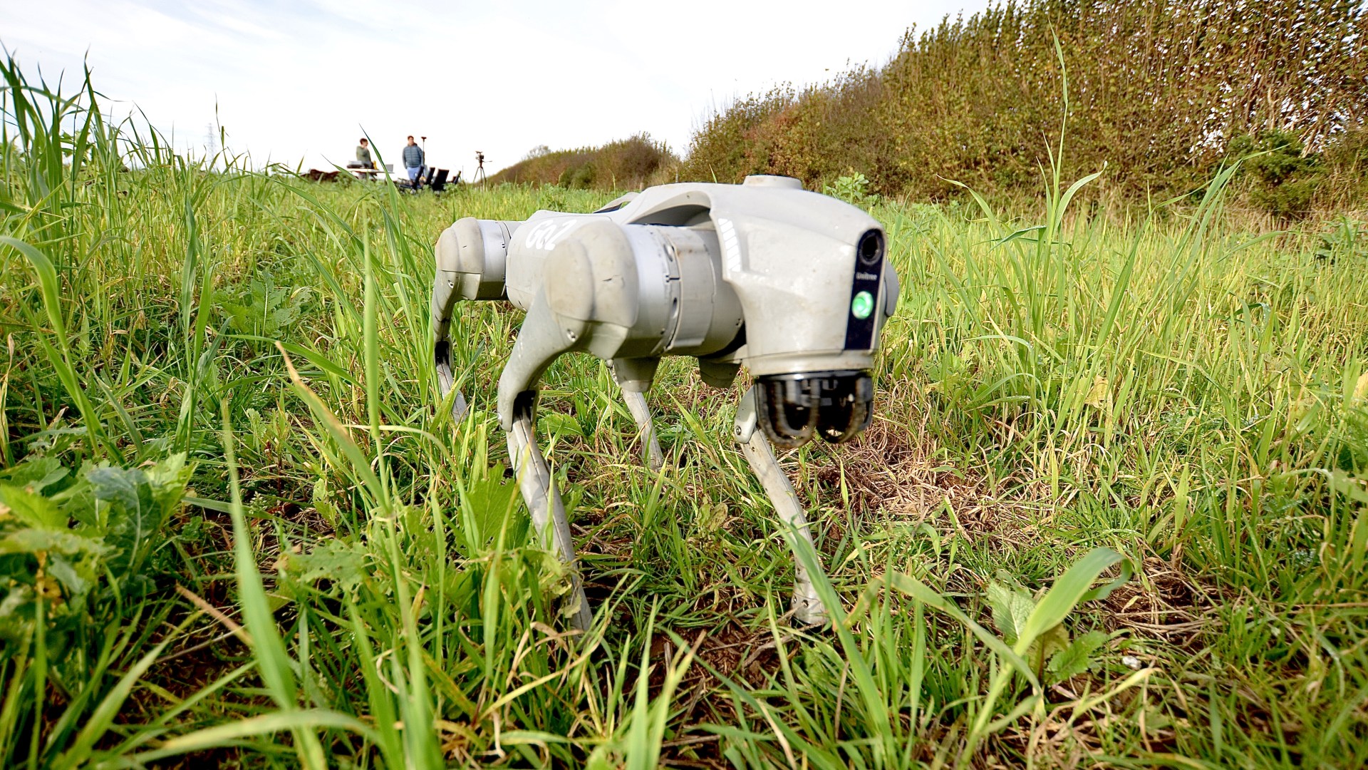 Incredible ROBOT DOG can scale 16ft heights in just 1 second & ‘sniff out’ chemicals in soil using £25k tech in its nose