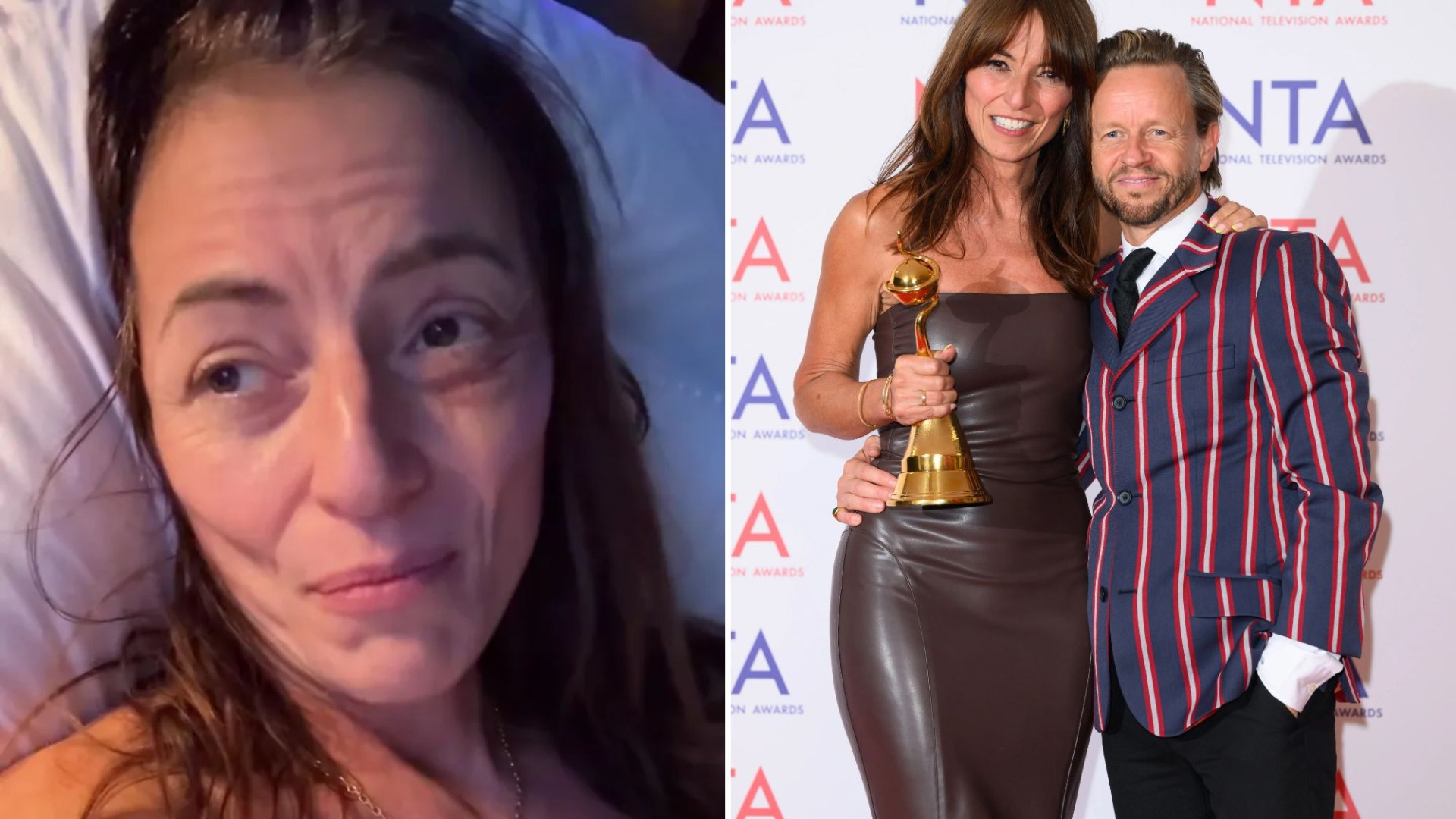 Davina McCall's return to work date revealed after brain surgery as boyfriend shares new health update