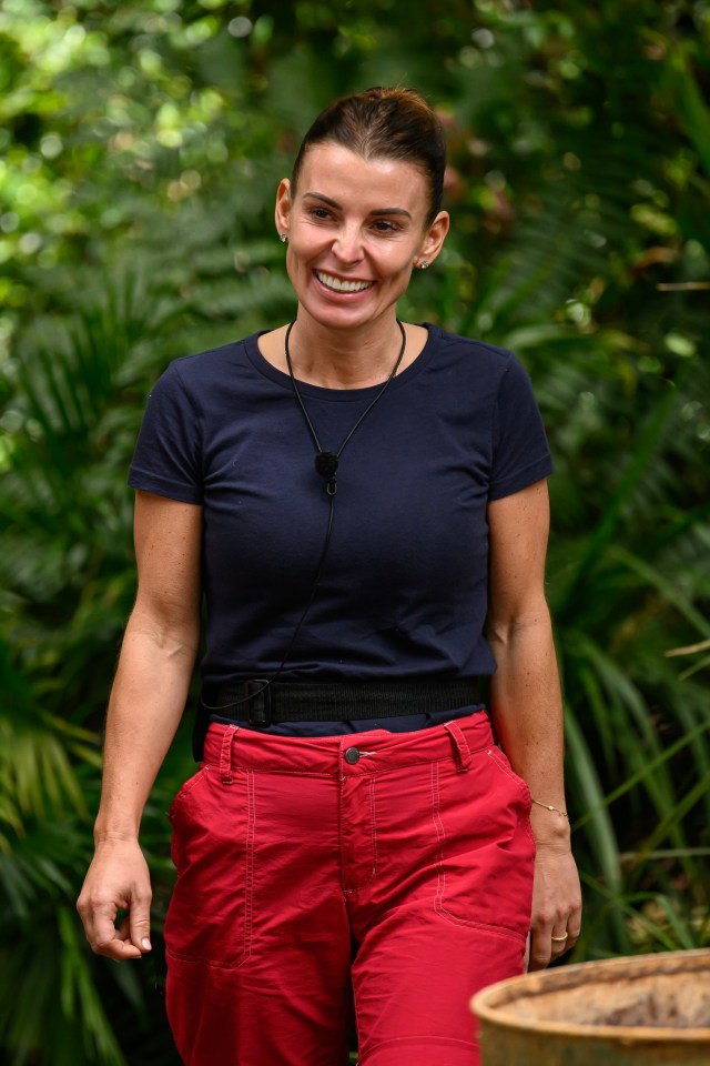 Coleen is one of the famous faces taking part in I'm A Celebrity this year