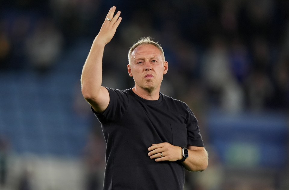 Steve Cooper was sacked by the Foxes after Saturday's 2-1 defeat to Chelsea