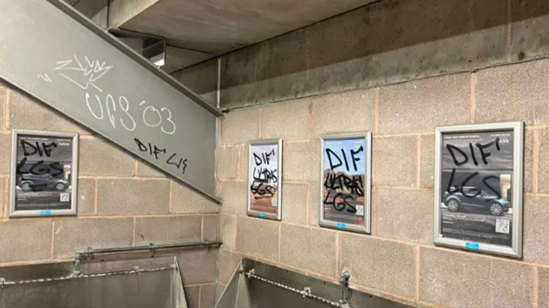 EFL stadium left vandalised as shocking pictures emerge after ground hosted European clash