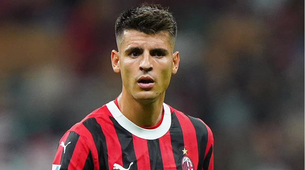 AC Milan’s Alvaro Morata rushed to hospital