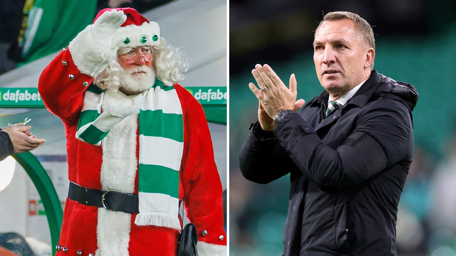 Celtic boss Brendan Rodgers recalls Parkhead boo boys with Santa quip after Ross County rout kicks off festive season