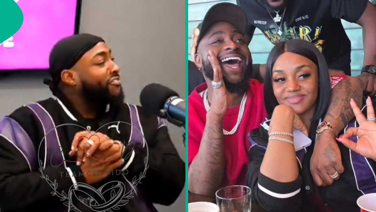 “Chioma Has Been My Girl for 12 Years”: Davido Gives Shout-Out to Wife, Blushes in Viral Video