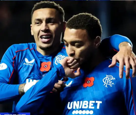 Dessers Scores In 3rd Consecutive Game In Rangers’ Win Against Hearts