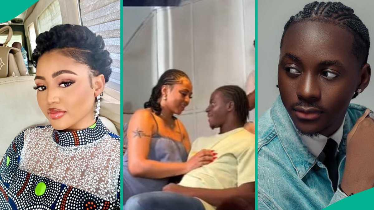 “Don’t Provoke Ned Nwoko”: People Warn Actor Peter Komba Over His Loved-Up Video With Regina Daniels