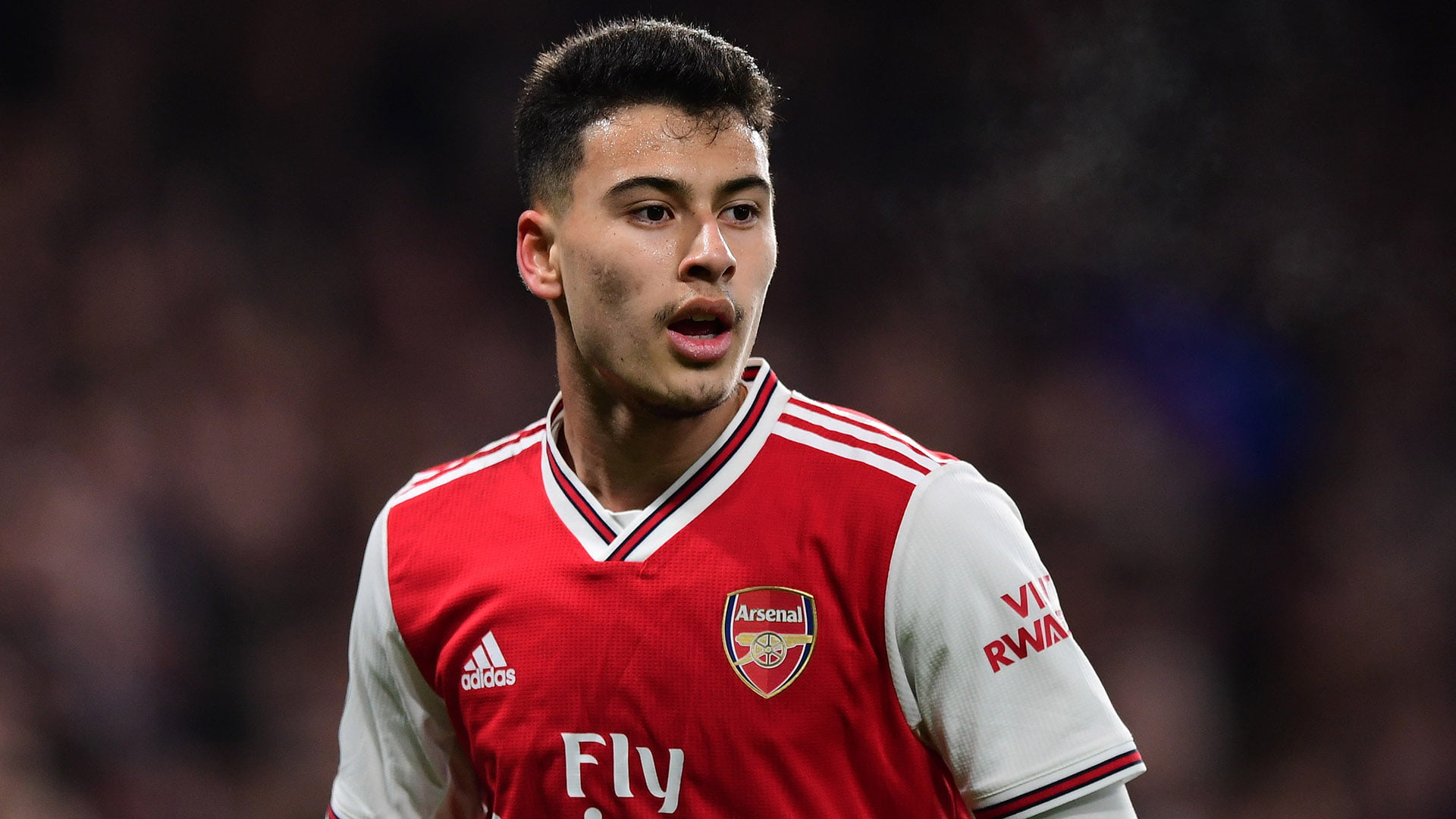 EPL: Arsenal’s Martinelli reveals two toughest defenders he ever faced