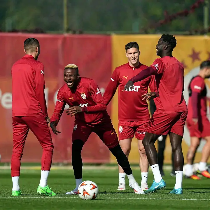 Europa League: Osimhen Returns To Training Ahead Galatasaray Vs Tottenham Hotspur