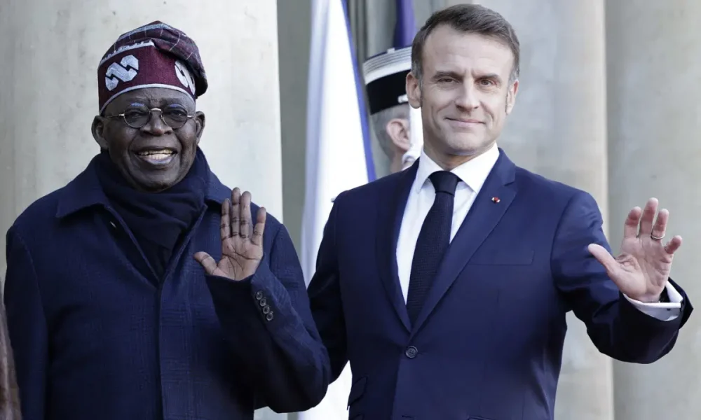 France President, Macron Welcomes Tinubu