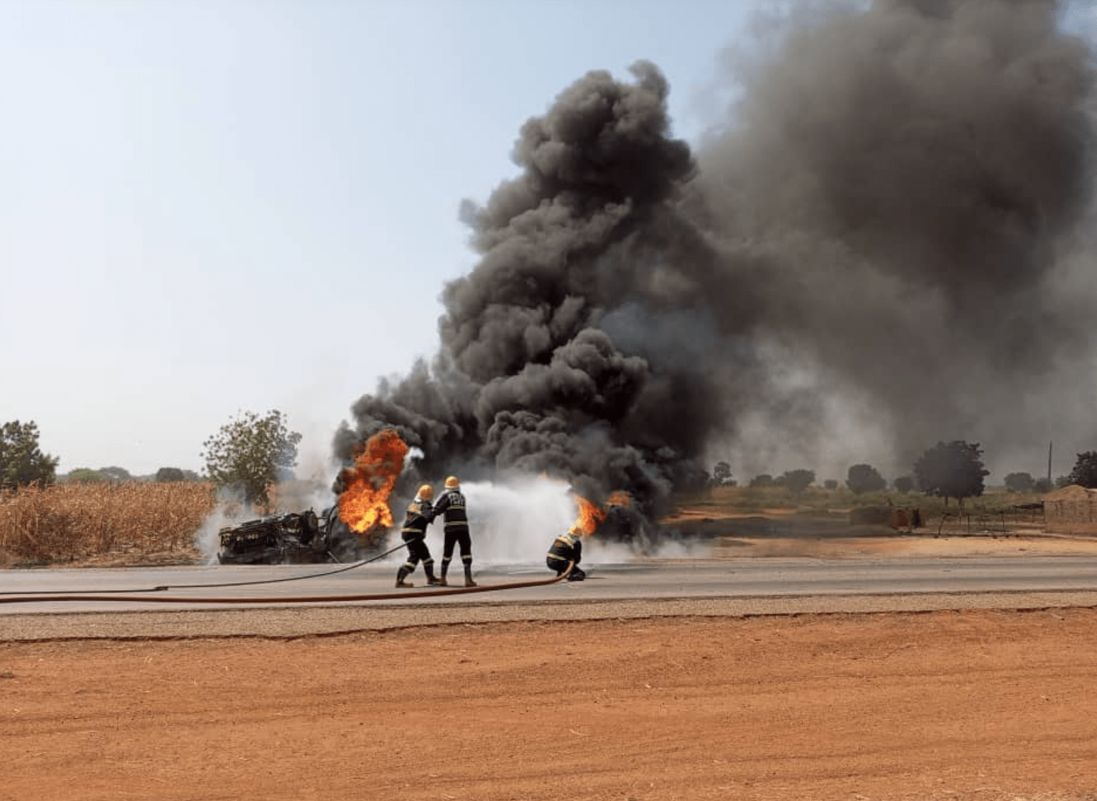 Fuel tanker explodes in Jigawa