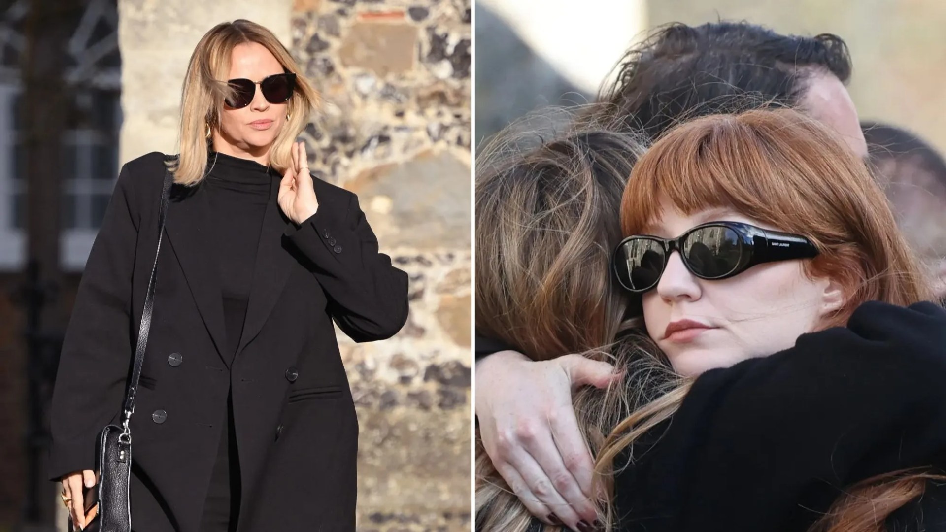 Girls Aloud stars support Cheryl at Liam Payne's funeral as friends, family & 1D bandmates say goodbye