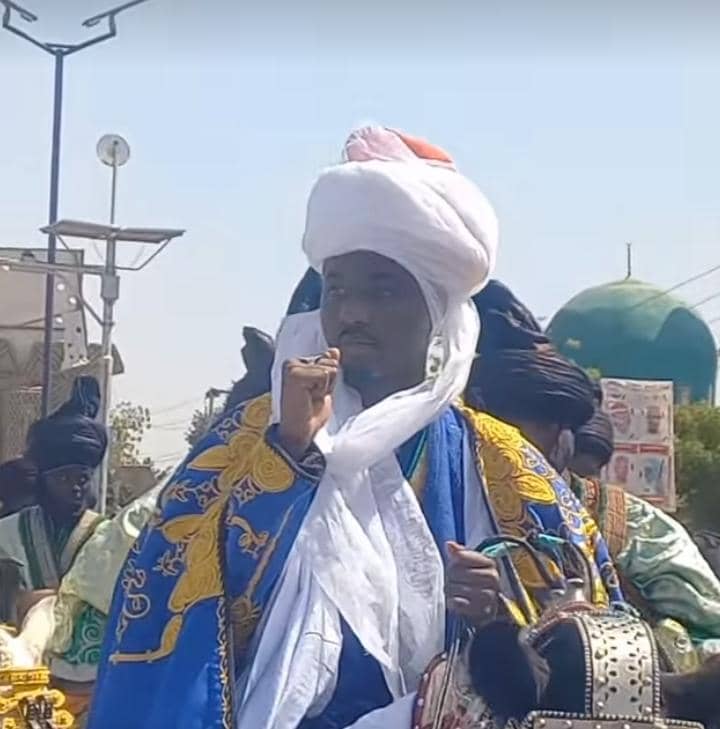 Gov Yusuf, Deputy, Others Present As Emir Sanusi II Turbans First Son As Ciroman Kano