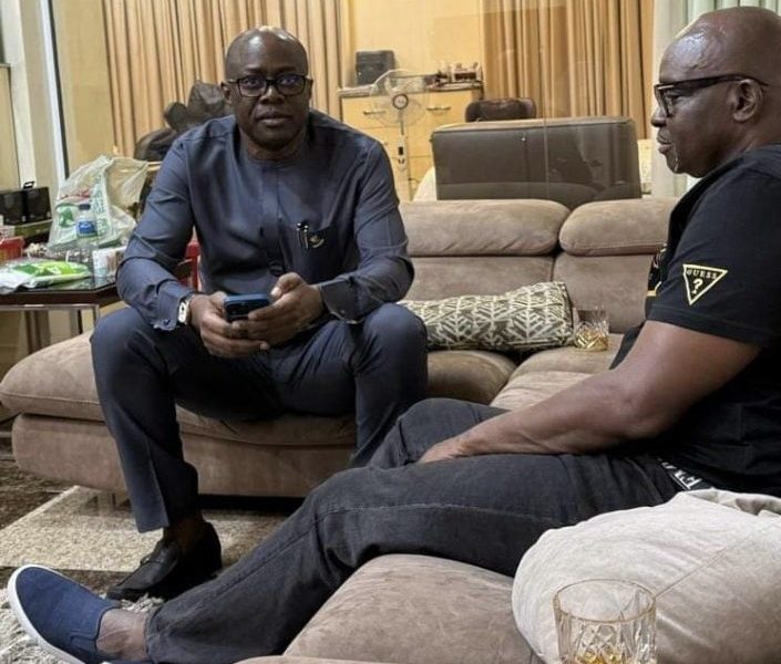 Governor Makinde Visits Former Ekiti Governor Fayose In Lagos