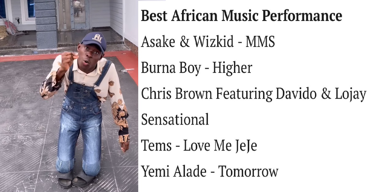 "Grammy, I beg you in the name of God, remove Davido name from that list" – GehGeh remarks on the African Grammy nomination