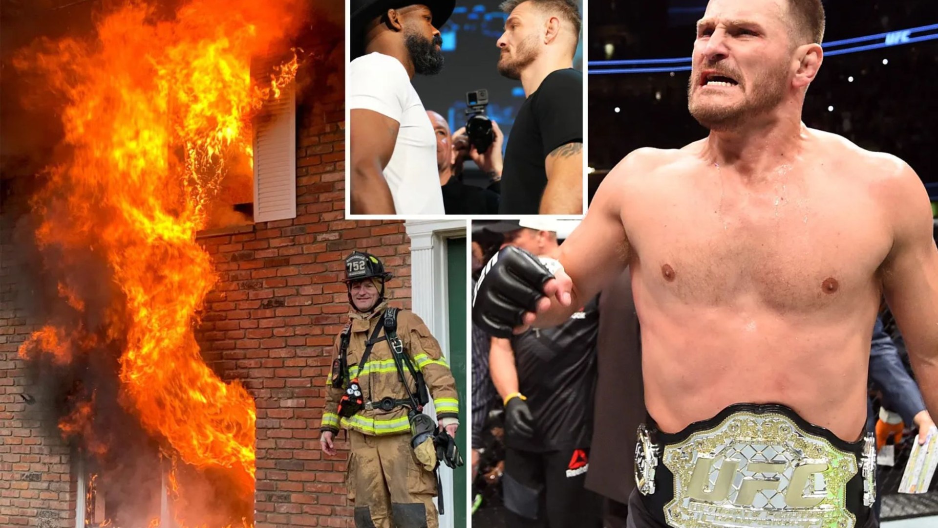 I’m a fire fighter and UFC GOAT, but I haven’t ditched my day job for my UFC 309 clash with Jon Jones