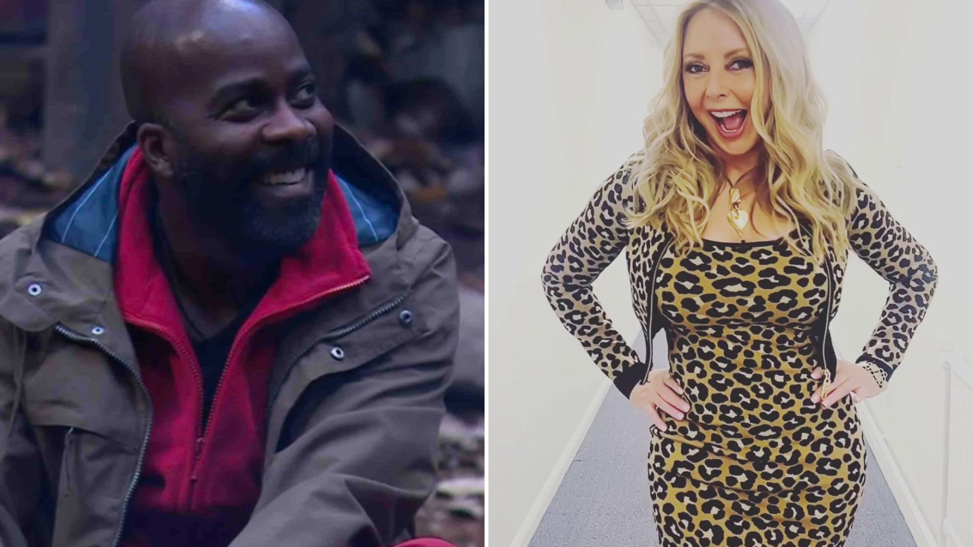 Listen to Carol Vorderman’s cringeworthy voice note to I’m A Celeb ‘jungle man’ Melvin after he asks her out live on TV