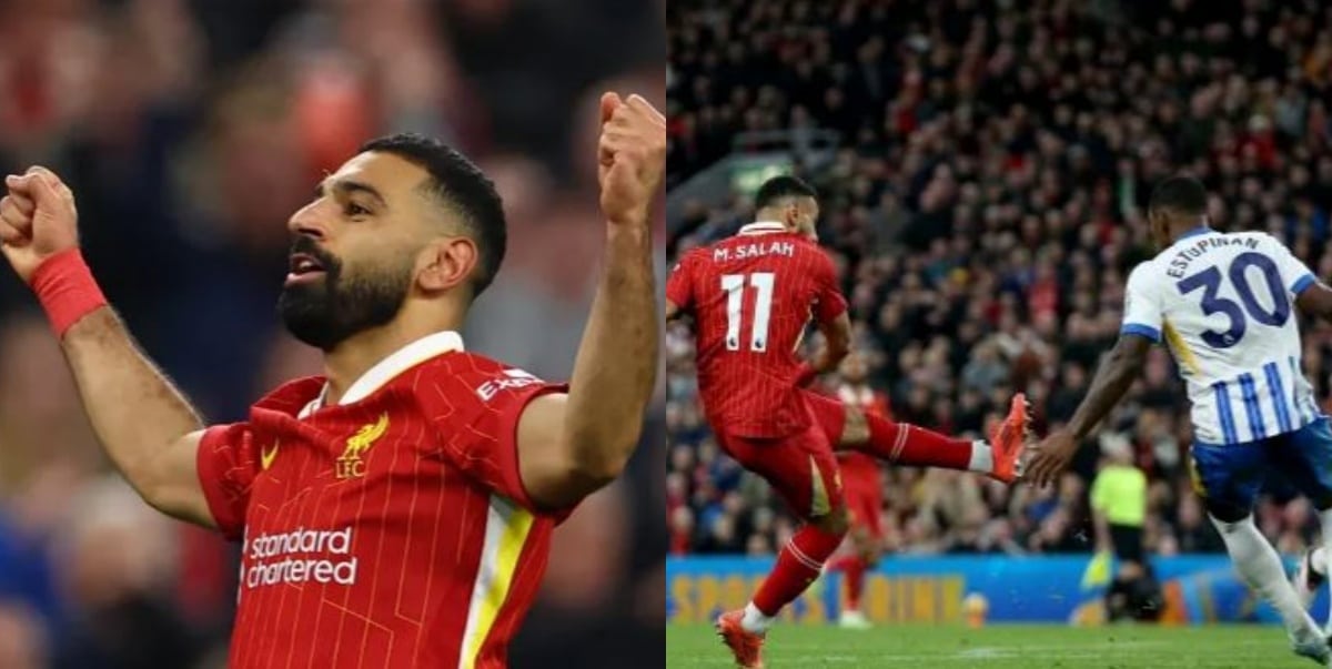 Liverpool go top with dramatic 2-1 comeback against Brighton