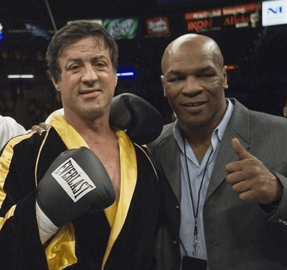 According to Holloway, Tyson refused to star in a Rocky film if he lost Sylvester Stallone's famous character