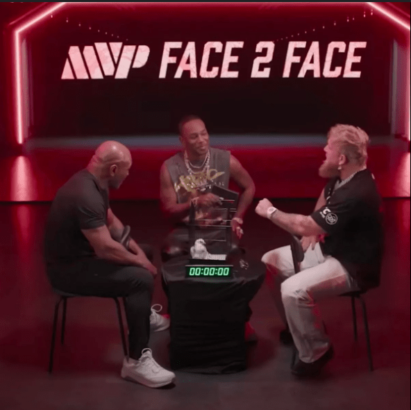 The pair recently took part in a sitdown face-off