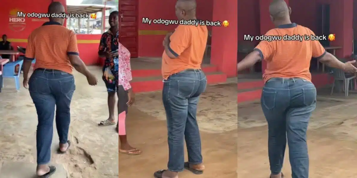 Mixed reactions trail video capturing man's unique body shape