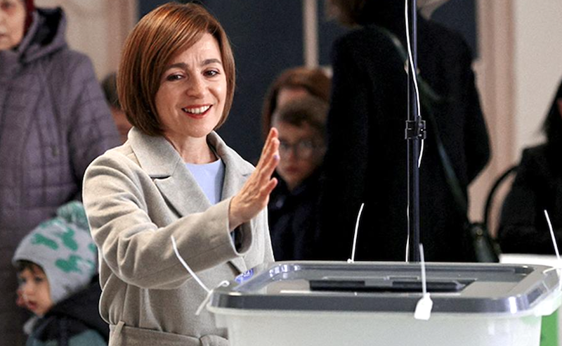 Moldovan President Maia Sandu secures second term