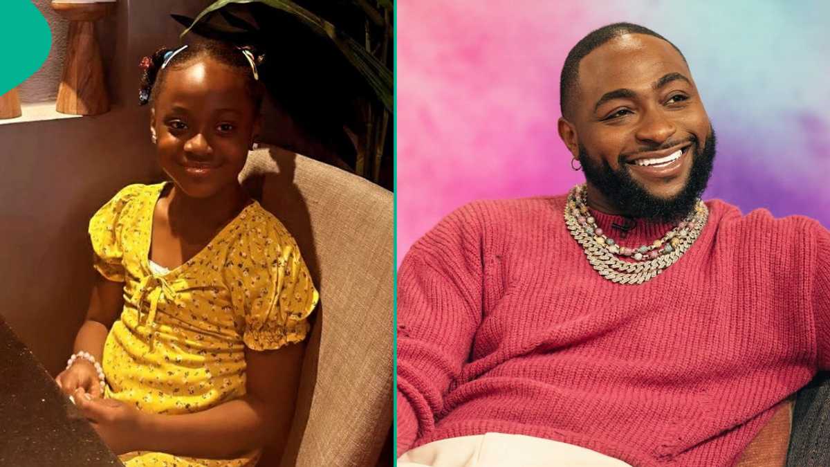 “My Best Friend”: Davido’s 2nd Daughter Hailey Adeleke Sweetly Celebrates Him at 32 With Old Video