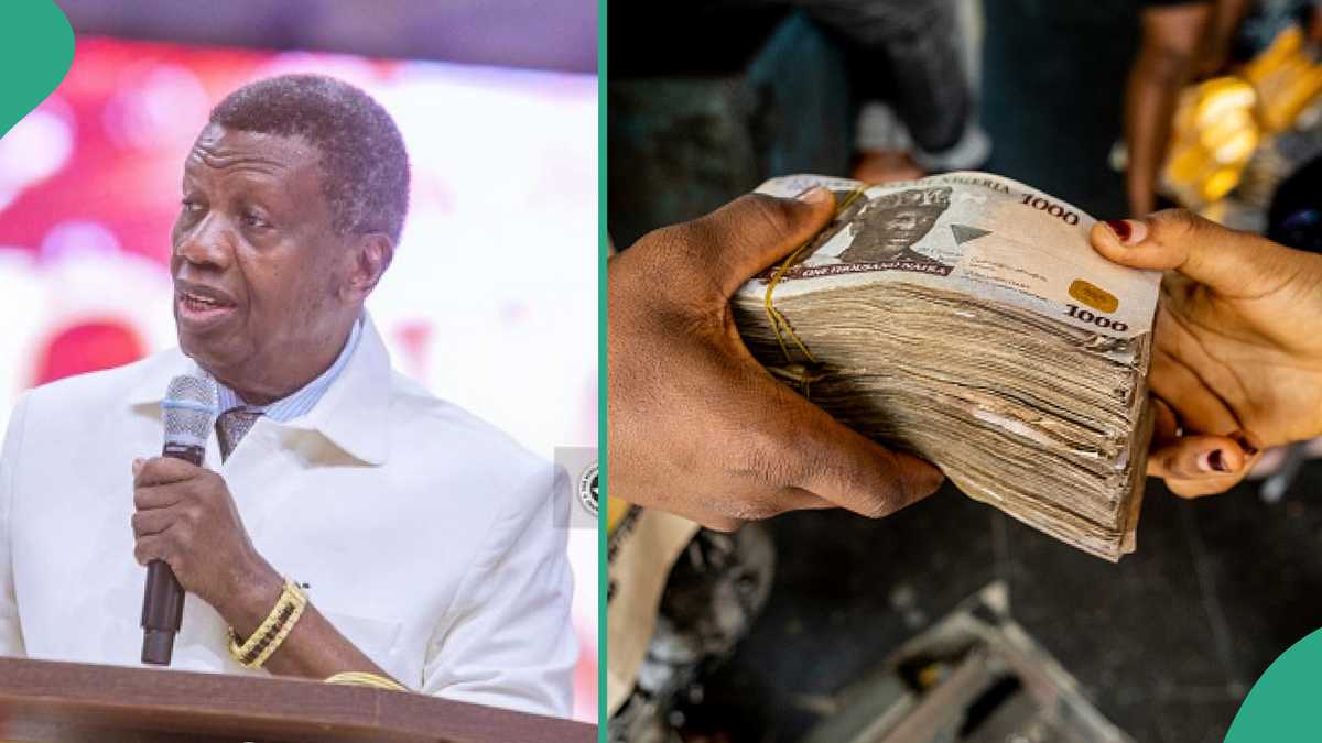 Naira and Dollar Exchange Rate: Pastor Adeboye Says $1 Would Sell For N10k if God Didn't Intervene