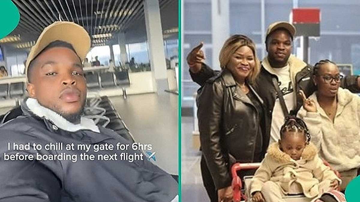 Nigerian Man Shares Interesting Relocation Journey to Canada, Reunites with Family in Video