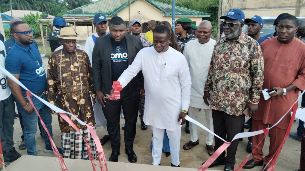 OMO Foundation Donates 3 Boreholes To Delta Community