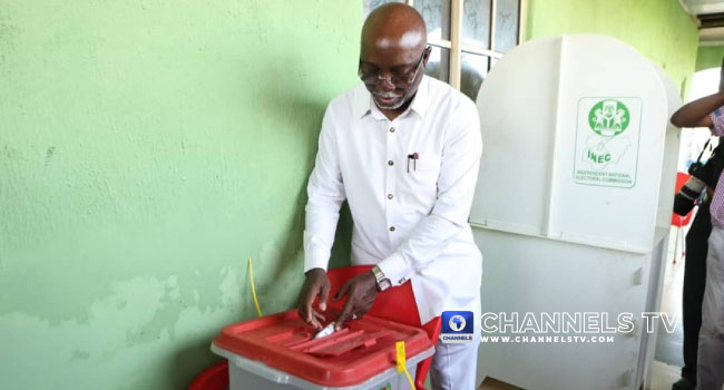 ONDO guber: Aieyedatiwa votes, confesses he's att advantage