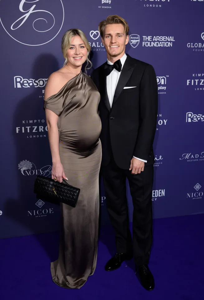 Odegaard Ties The Knot With Pregnant Girlfriend Spilling