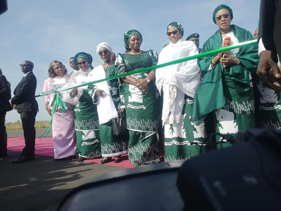 Oluremi Tinubu commissions upgraded runway of Chuba Okadigbo Airport in Ebonyi